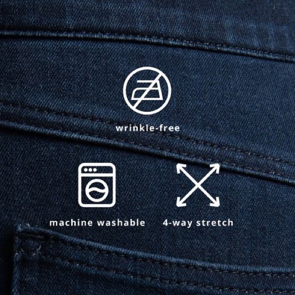 Betabrand XL 4 pocket Denim jeans - Picture 11 of 12